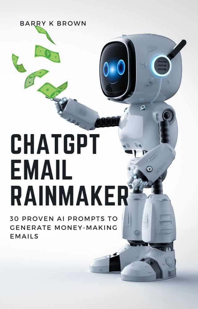 ChatGPT Email Rainmaker Book Cover